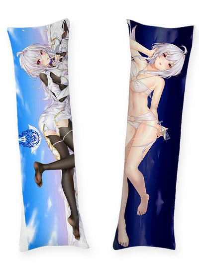 Almohada de Merlin Prototype con bikini blanco de anillas
