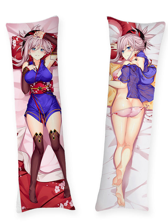 Miyamoto Musashi Blue Kimono Body Pillow