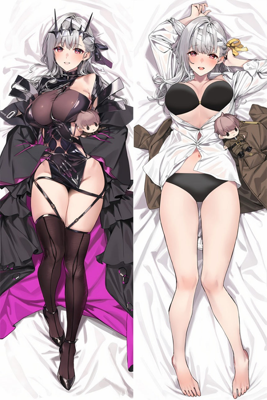Modernia Nikke Dark Gown Body Pillow