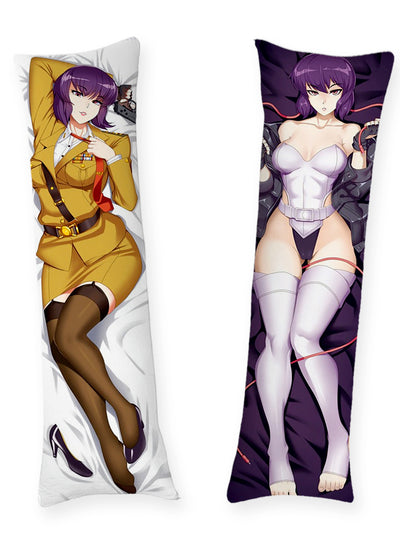 Almohada Motoko Kusanagi Uniforme y Maillot Blanco