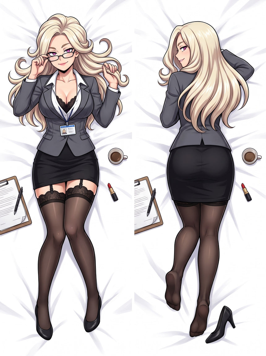 Mt. Lady Office Lady Pin Up Body Pillow