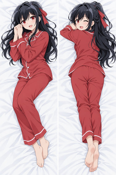 Almohada Nagisa con pijama rojo