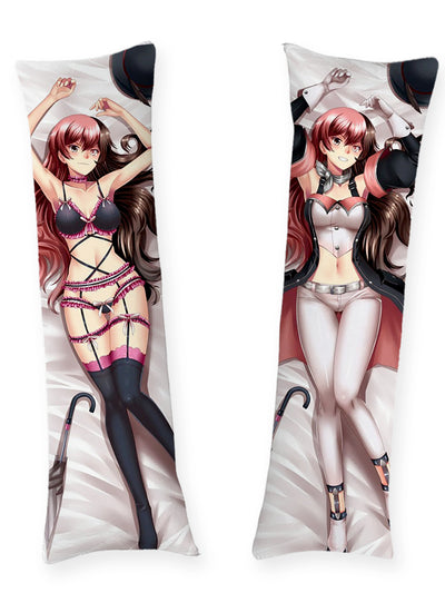 Almohada de Neopolitan con lencería rosa