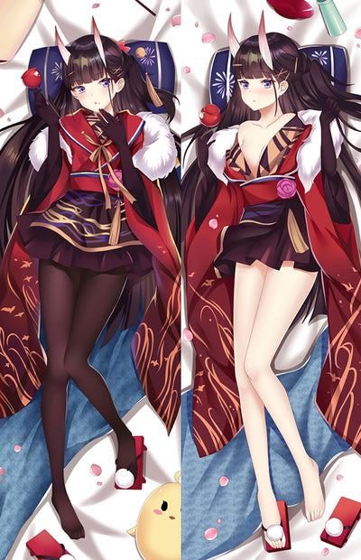 Noshiro Red Kimono Body Pillow