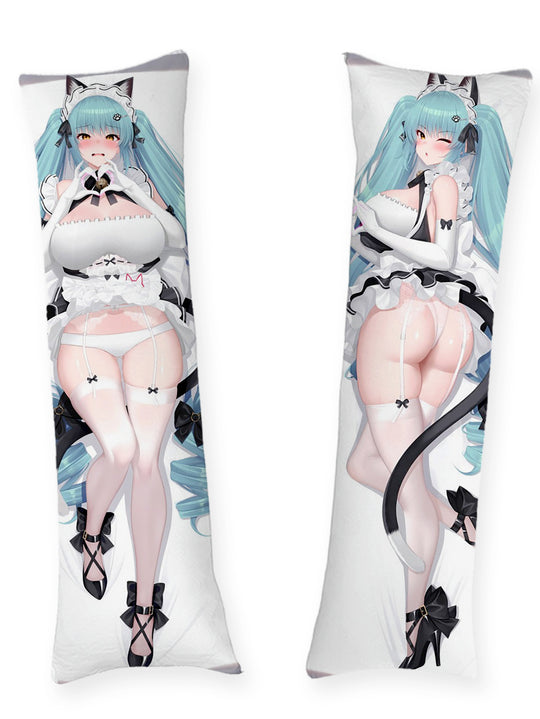 Privaty Cat Maid Lingerie Body Pillow