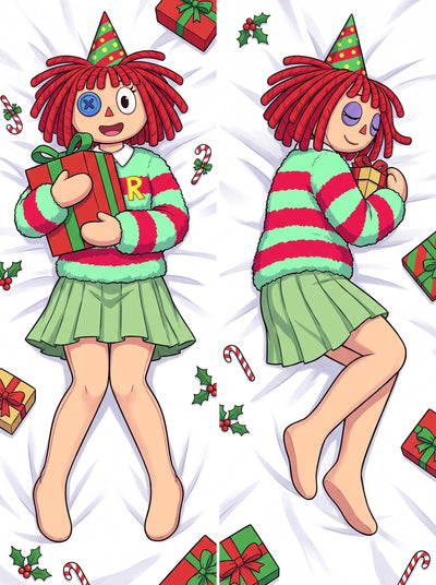 Ragatha Cozy Christmas Sweater Body Pillow