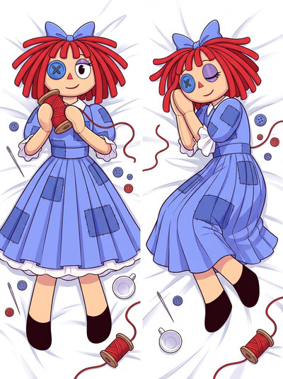 Ragatha Patchwork Blue Dress Body Pillow