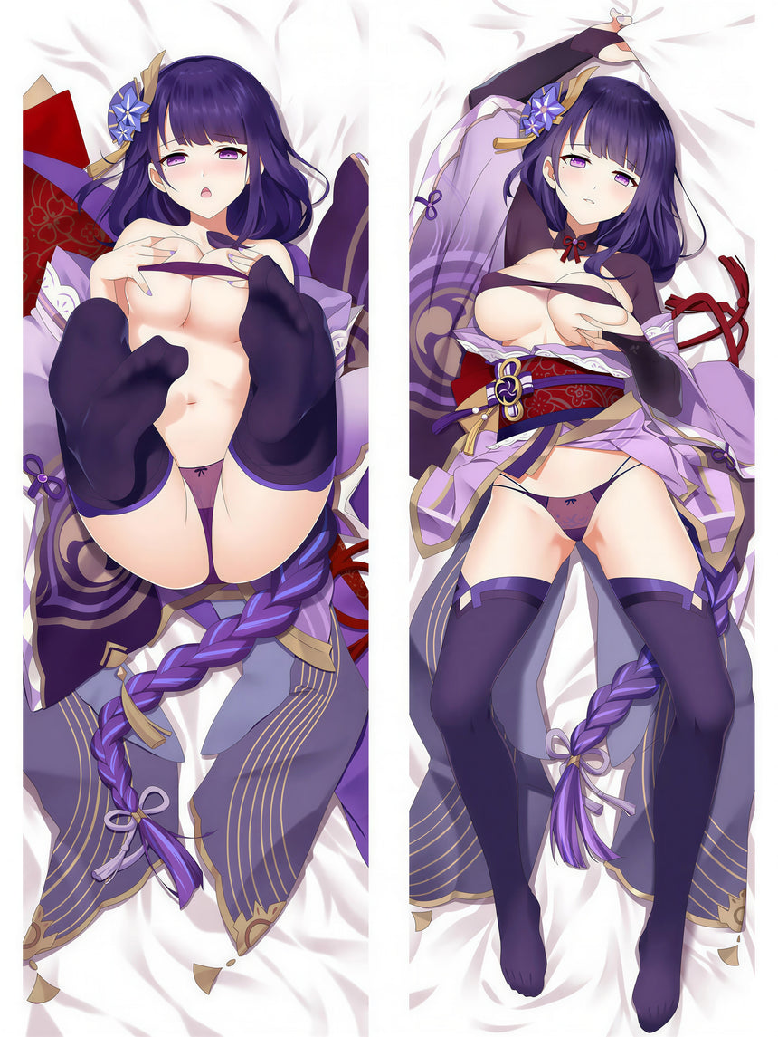 Raiden Shogun Waifu Body Pillow 2