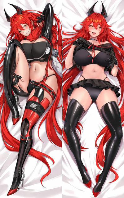 Red Hood Nikke Crimson Body Pillow
