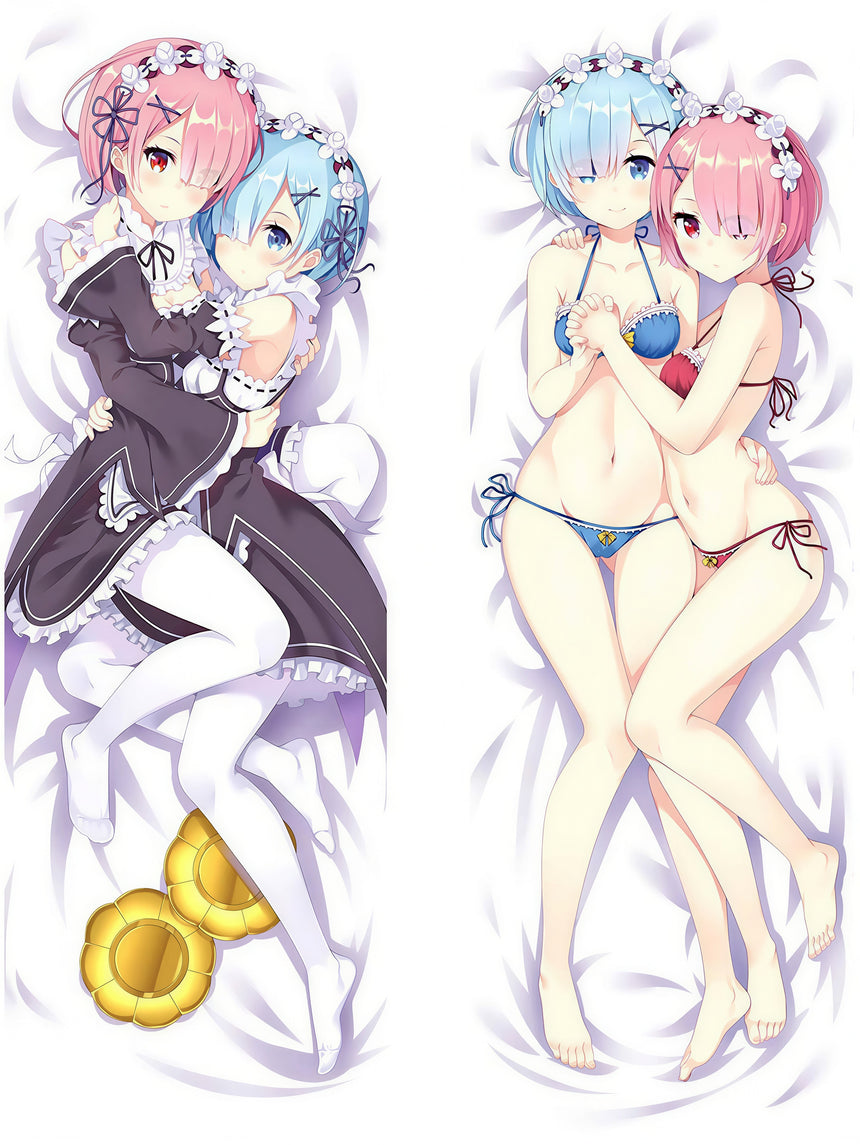 Rem x Ram Body Pillow 2