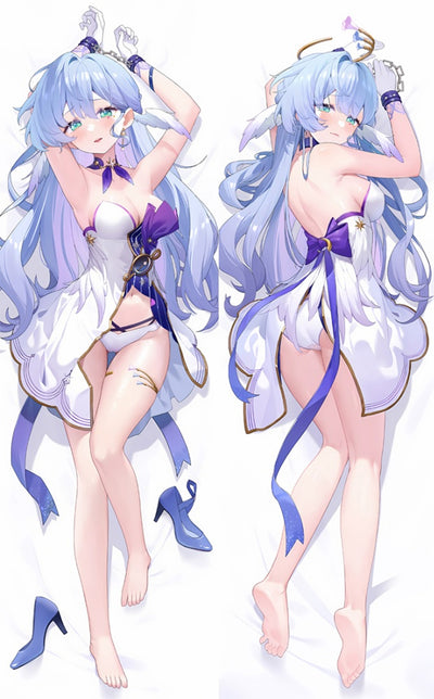 Robin White Feather Dress Body Pillow