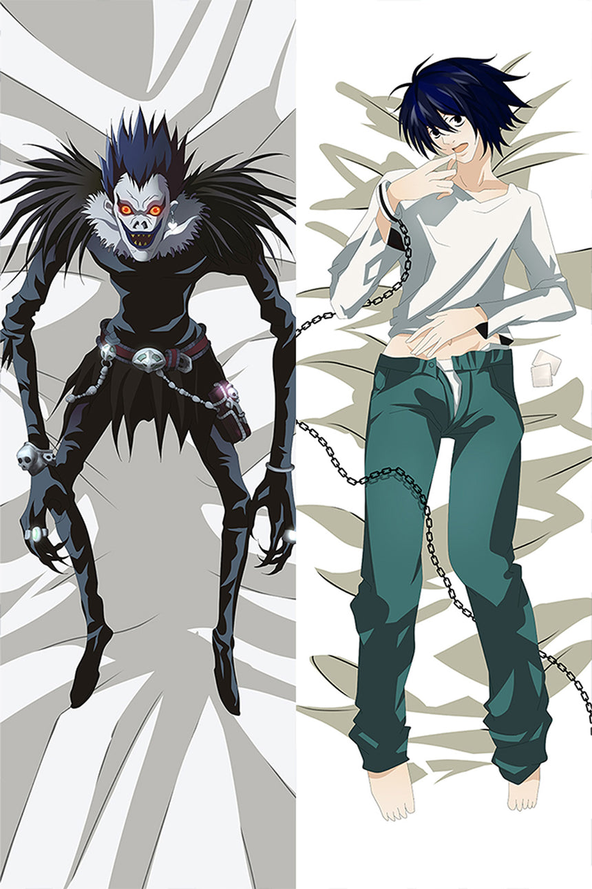 Ryuk and L Death Note Body Pillow