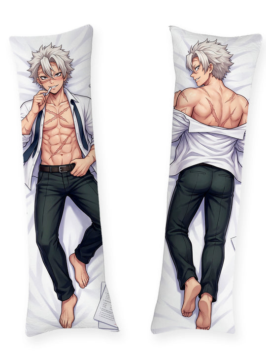 Sanemi Loosened Tie Math Teacher Body Pillow