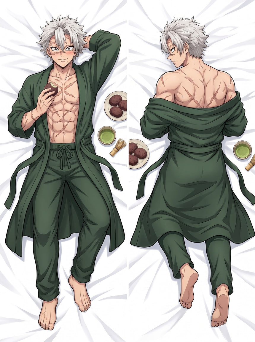 Sanemi Open Bathrobe Ohagi Night Body Pillow