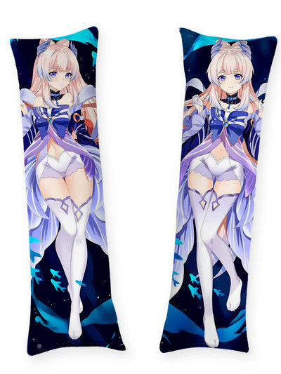 Almohada corporal de Sangonomiya oscura de Genshin