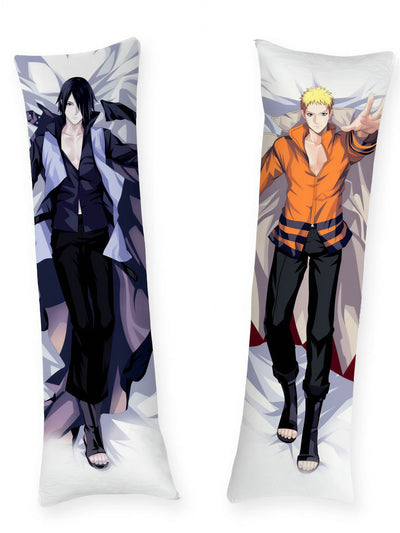 Almohada corporal de Sasuke y Naruto