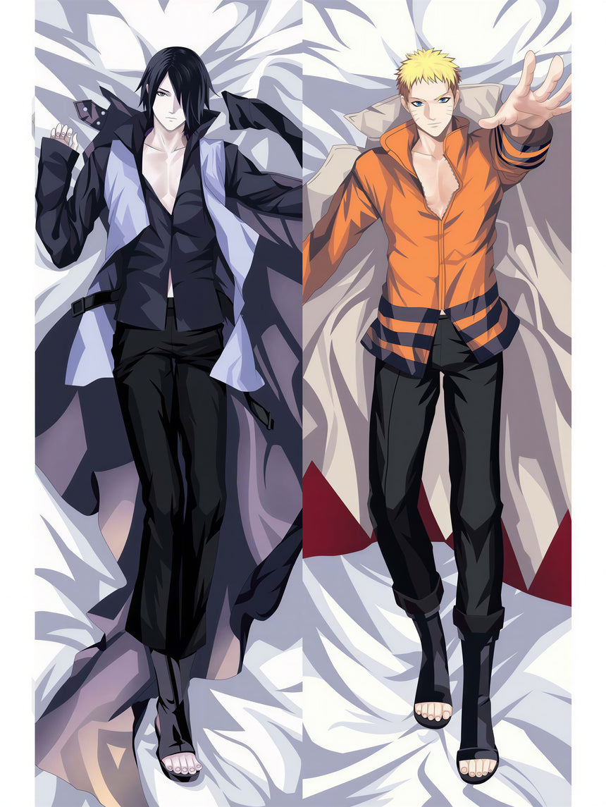 Sasuke and Naruto Body Pillow 2