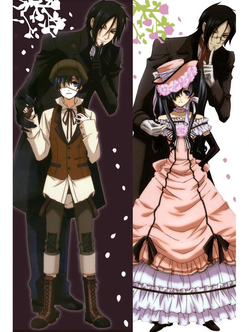Sebastian and Ciel Body Pillow 2