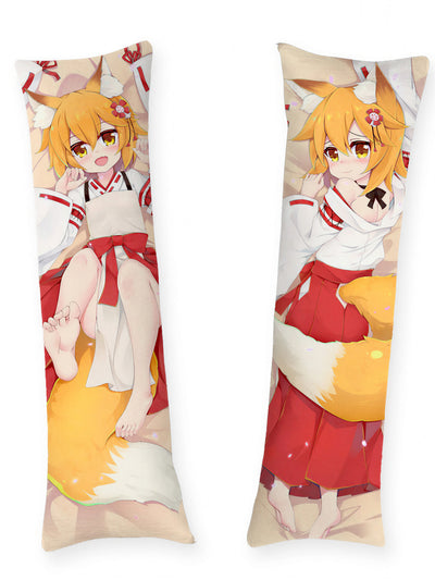 Almohada corporal de la servicial zorra Senko-san