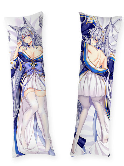 Almohada de Shinano con bata de zorro plateado