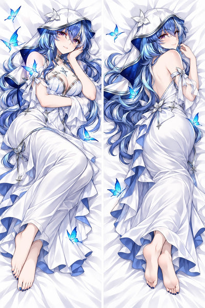 Almohada de Shorekeeper con camisón de mariposas