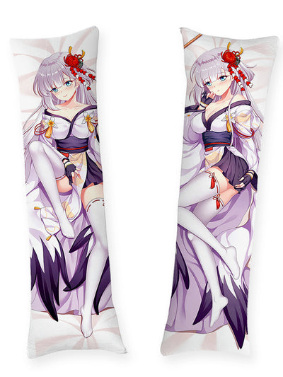 Almohada de Shoukaku con kimono de grulla blanca