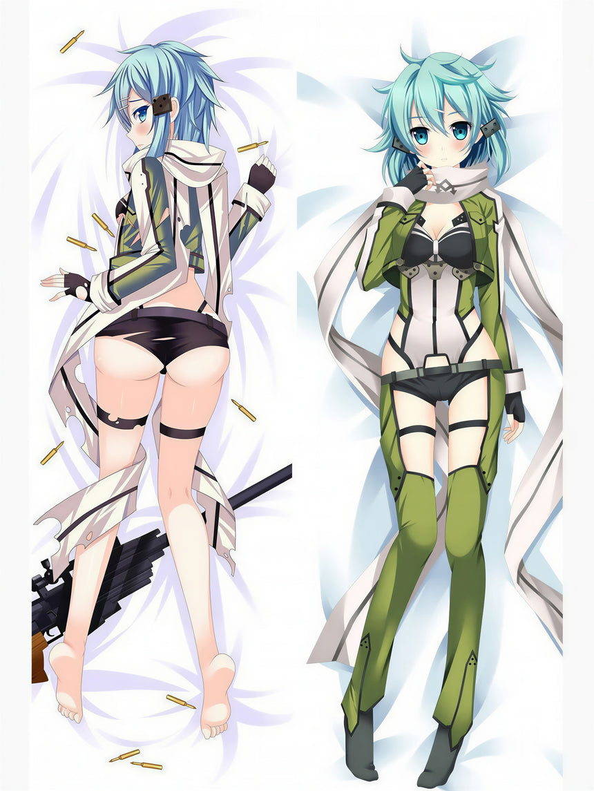 Sinon Sexy Uniform Body Pillow 2