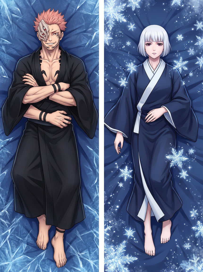 Sukuna and Uraume Body Pillow