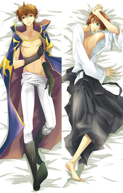 Suzaku Kururugi Knight Uniform Body Pillow