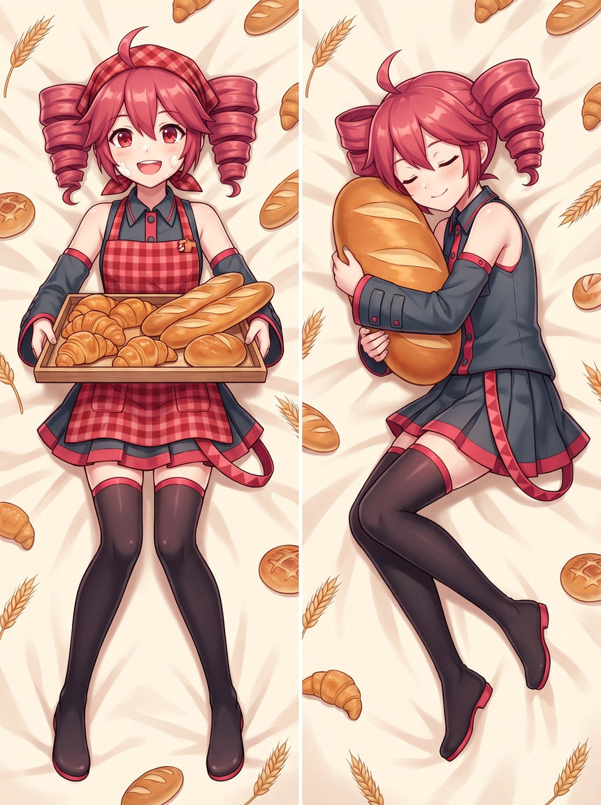Kasane Teto Bakery Body Pillow