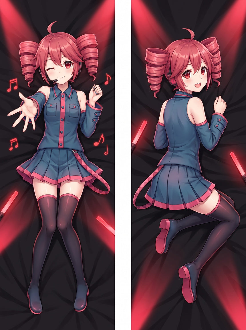 Kasane Teto Concert Body Pillow