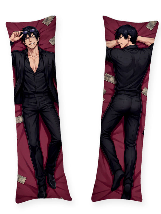 Toji Black Suit Body Pillow