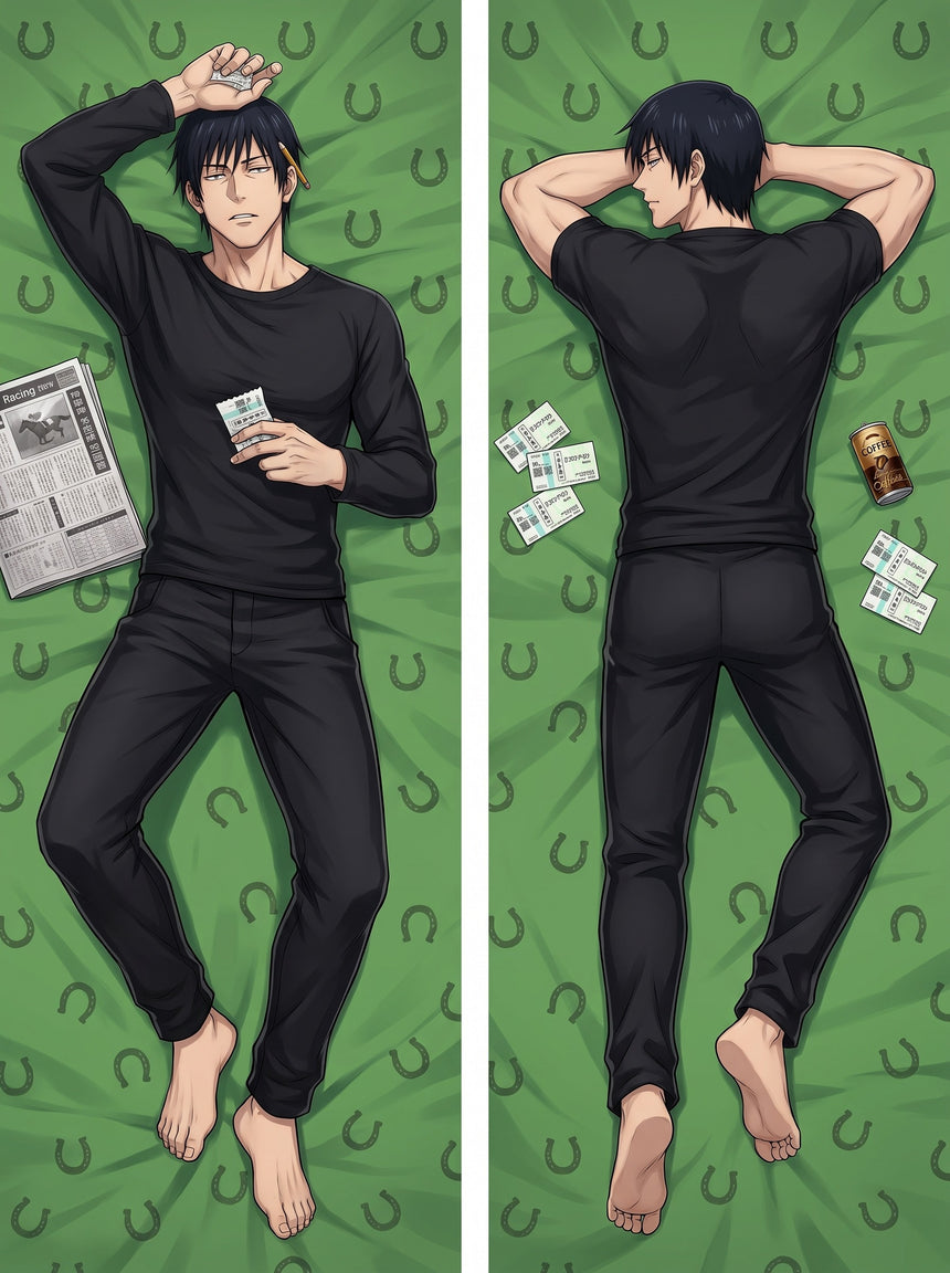 Toji Horse Race Gambler Body Pillow