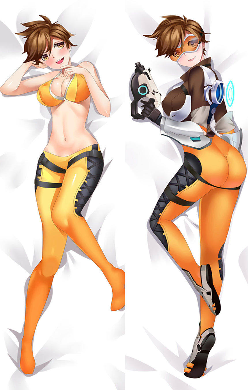Tracer Orange Bodysuit Body Pillow