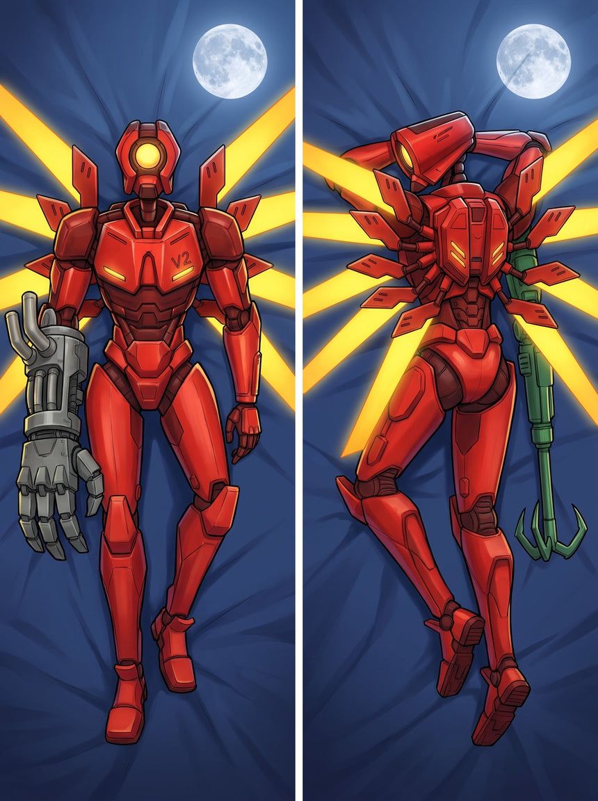 V2 Knuckleblaster Ultrakill Body Pillow