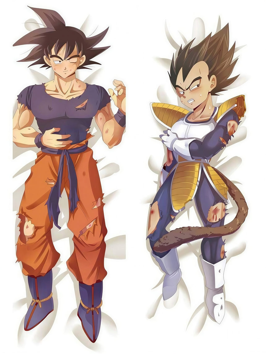 Vegeta and Goku Body Pillow 2