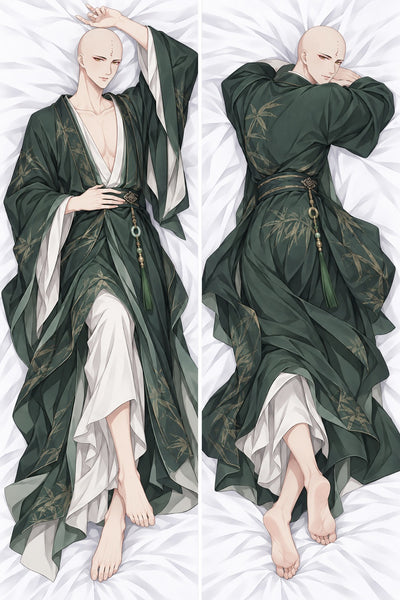 Almohada Wuxin Hanfu Verde
