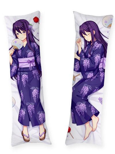 Yuri DDLC Wisteria Yukata Body Pillow