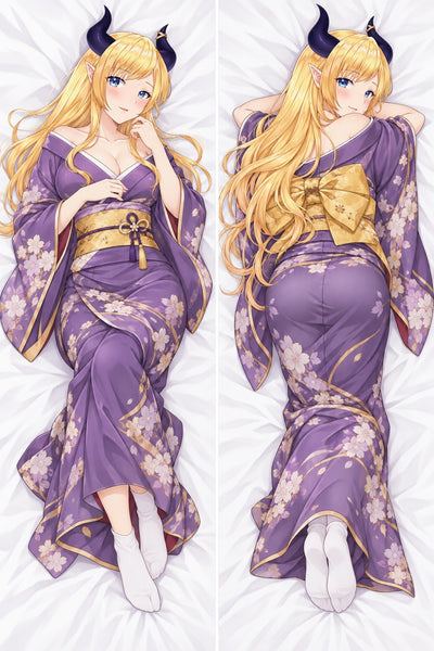 Almohada Yuzuki Choco Kimono Morado