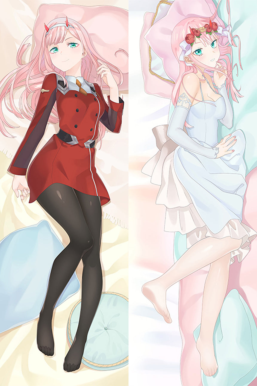 Zero Two Red Uniform Body Pillow