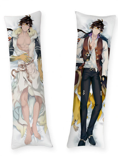 Almohada corporal de Zhongli de Genshin