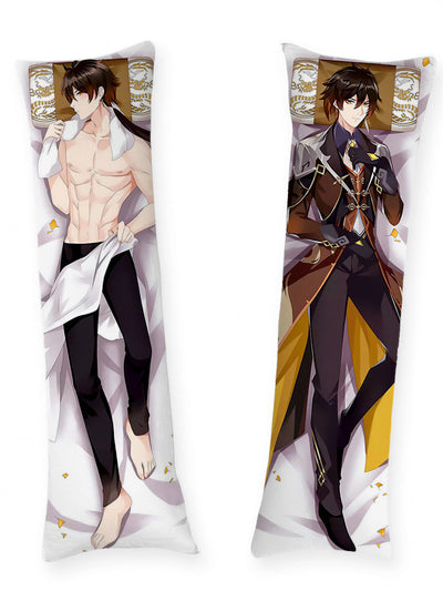 Almohada corporal de Zhongli de Genshin