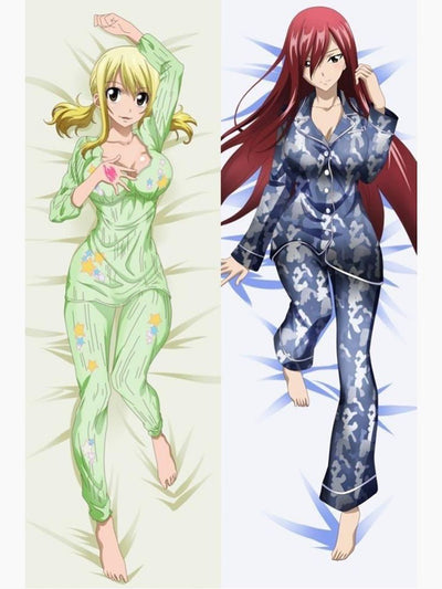 Erza & Lucy Body Pillow <br/> Erza & Lucy Pyjama