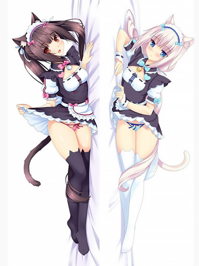 Chocola and Vanilla Body Pillow <br/> Vanilla and Chocola