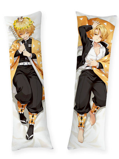 Zenitsu-Demon-Slayer-cuerpo-almohadas