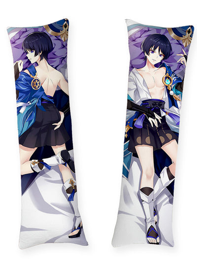 Husbando Scaramouche Body Pillow <br/> Scaramouche