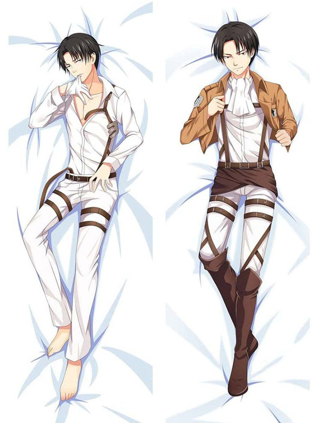 levi-attack-on-titan-body-pillows