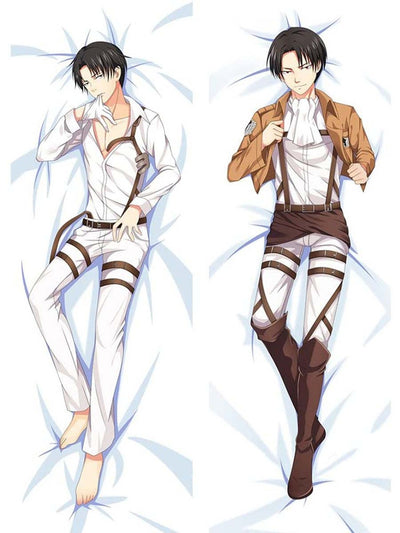 levi-attack-on-titan-body-pillows