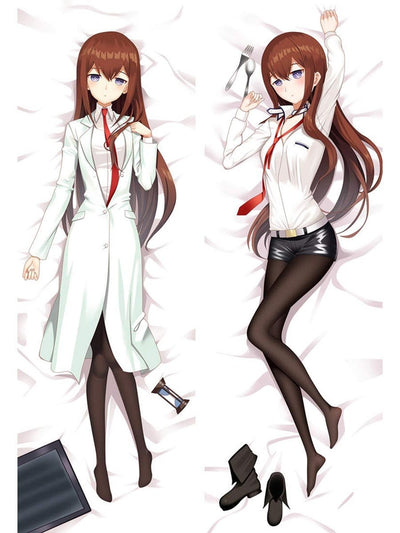 Makise Kurisu Lab Coat <br/> Kurisu Makise Body Pillow