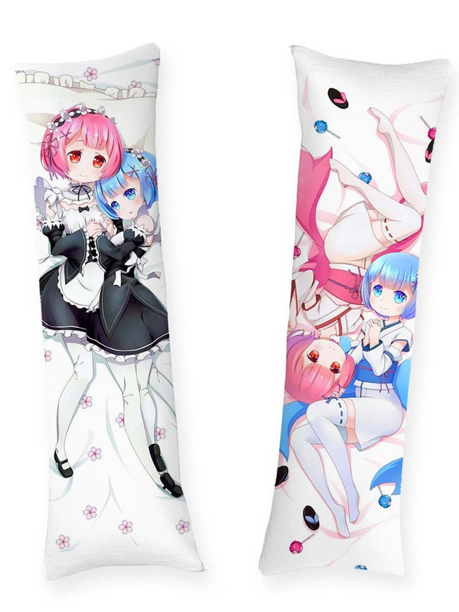 stylized-kawaii-rem-and-ram-dakimakuras